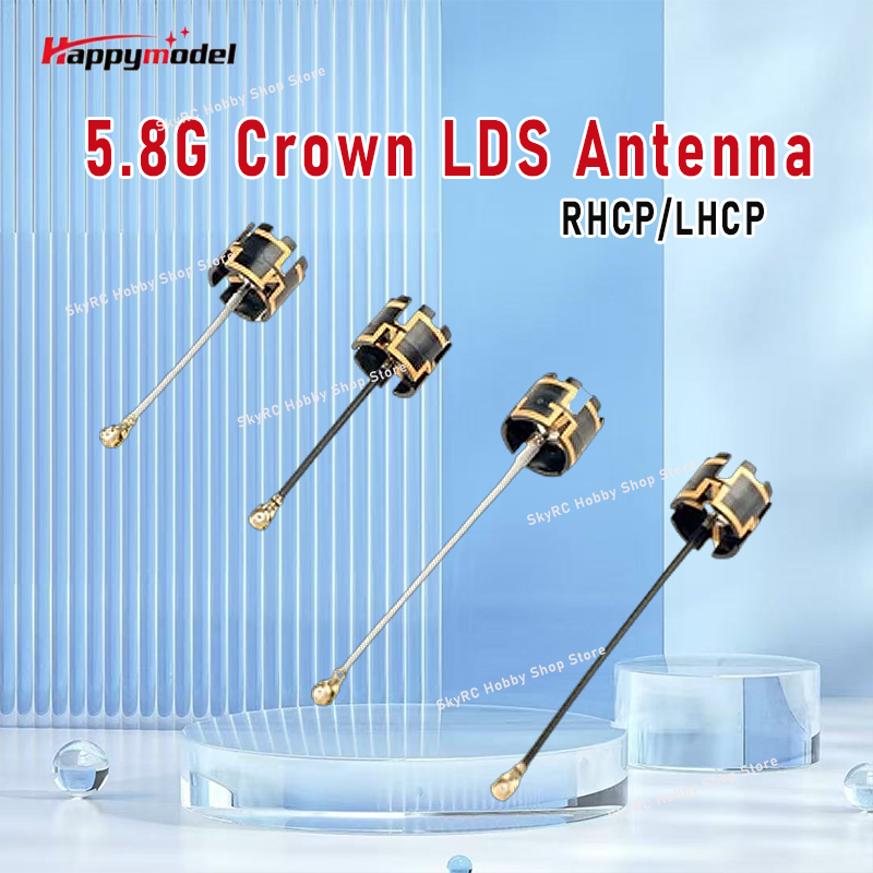 Happymodel 5.8G Crown LDS Ante - Drone Racing Antenna ulasan dan harga
