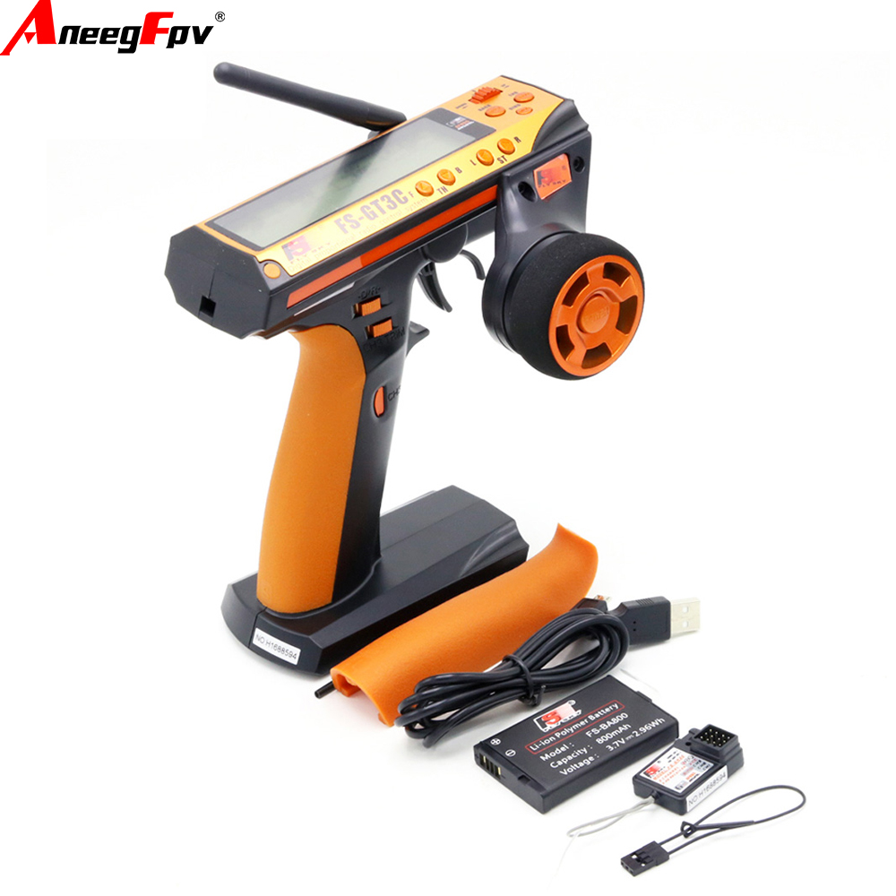 Flysky FS-GT3C 2.4G 3CH RC Car - Drone Racing Receiver ulasan dan harga